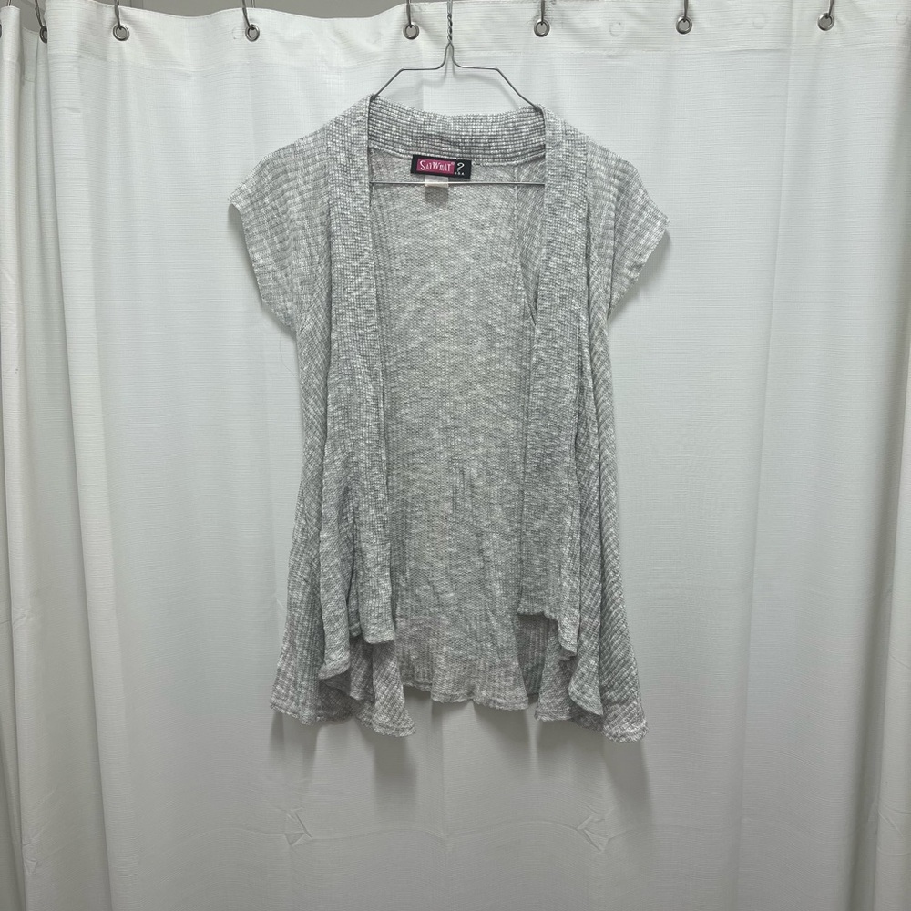 Say What? Light Gray Knit Sweater